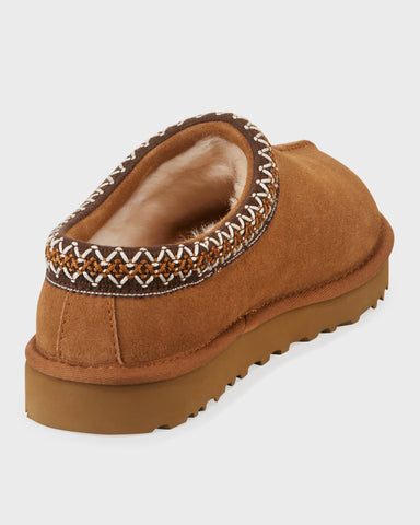 Tasman Wildleder-Slipper - Kastanie