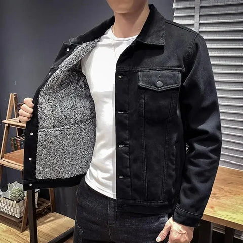 PADDED DENIM JACKET