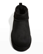 Klassische Ultra Mini Booties - Schwarz